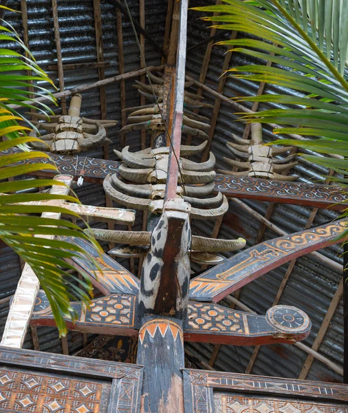 Symbol bogactwa w Tana Toraja — Zdjęcie stockowe