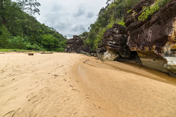 Paisagem do Parque Nacional Bako — Fotografia de Stock