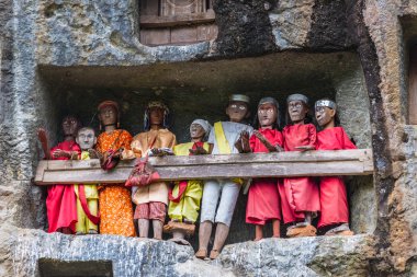 Tana Toraja geleneksel gömüldüğü yer