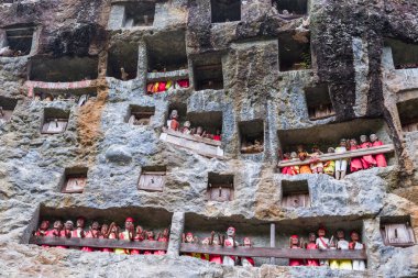 Tana Toraja geleneksel gömüldüğü yer