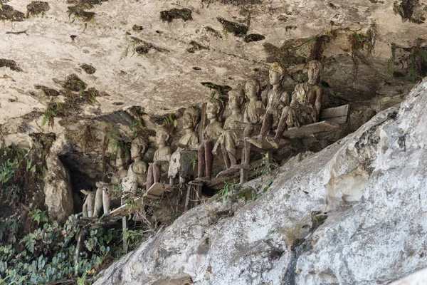 Traditionele begraafplaats in Tana Toraja — Stockfoto