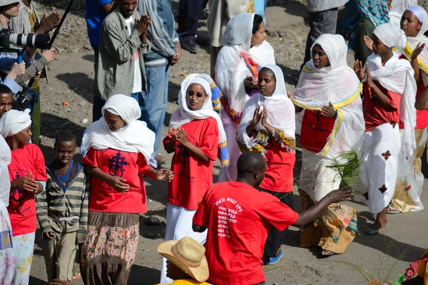 Timkat kutlama Etiyopya — Stok fotoğraf