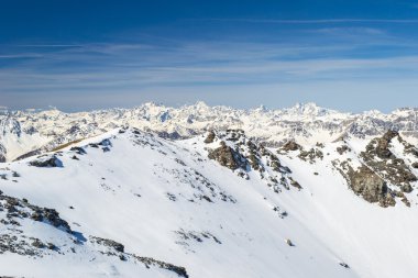 Ecrins Massif ufuktan