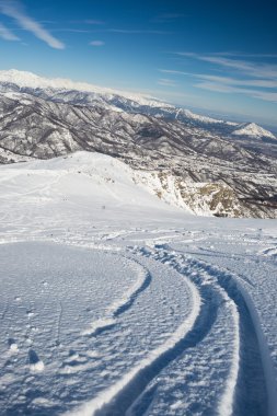Serbest sürüşte Alp ark