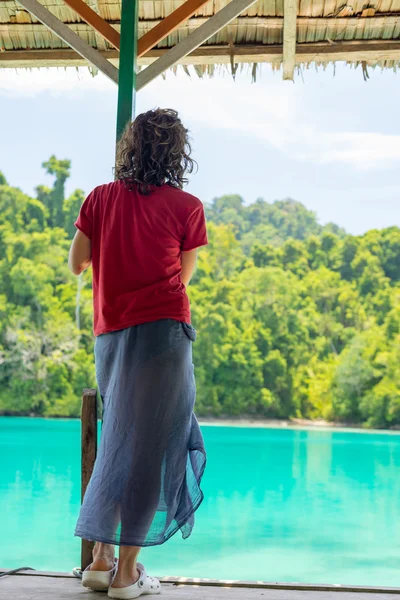 Observando a beleza — Fotografia de Stock