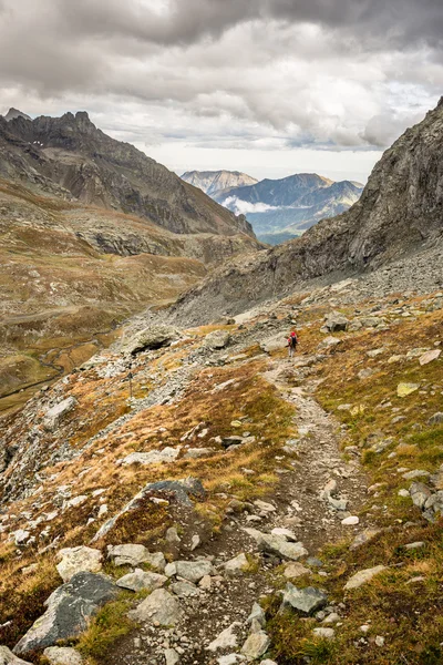 Caminhadas nos Alpes italianos — Fotografia de Stock