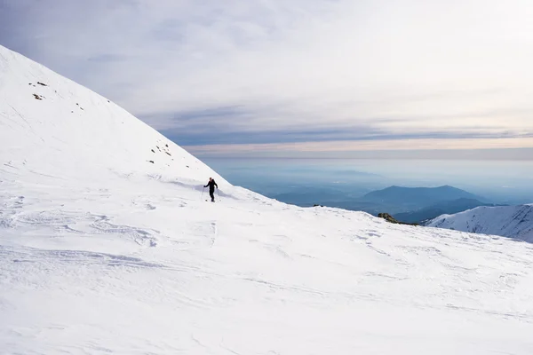 Zirveye doğru Alp touring Telifsiz Stok Fotoğraflar
