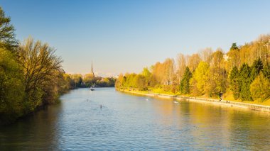 Kartpostal Po Nehri ile Torino (Torino)