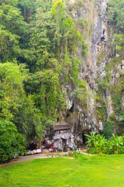 Tana Toraja geleneksel gömüldüğü yer