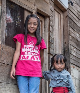 Tana Toraja insanlardan portresi