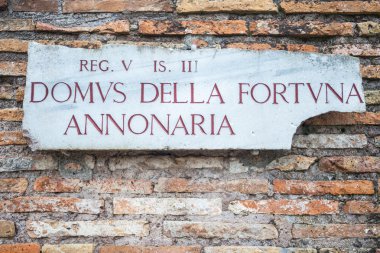 Antik Roma tabelasını Roma, İtalya