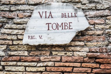 Antik Roma tabelasını Roma, İtalya