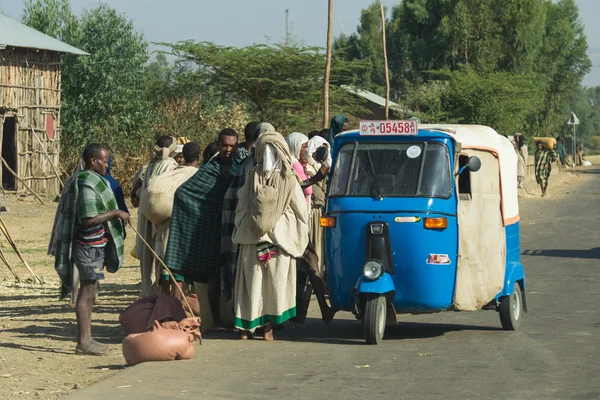 Medios de transporte en Etiopía, África — Foto de Stock