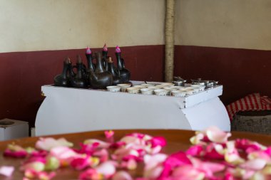 Geleneksel Etiyopya kahve töreni