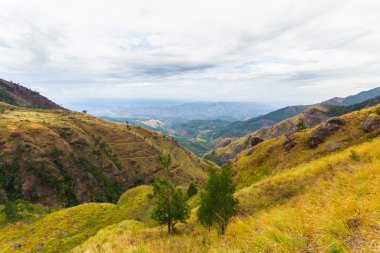 Landscape in the Hill Country of Sri Lanka