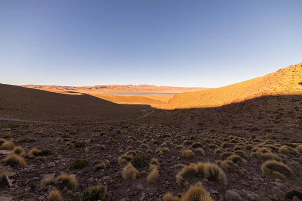 Roadtrip and highlands, Güney Bolivya üzerinde — Stok fotoğraf