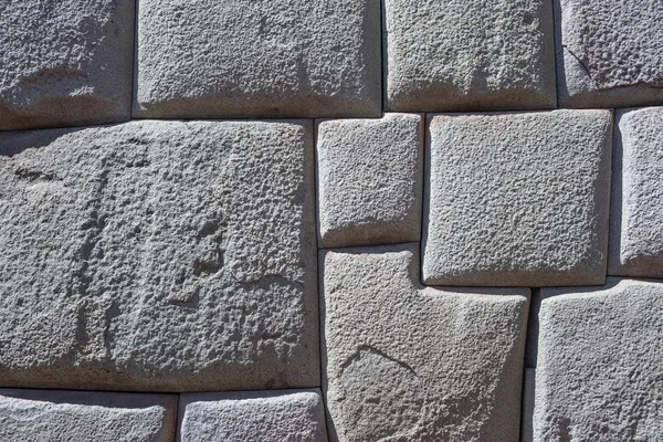 Fundo da parede inca em Cusco, Peru — Fotografia de Stock
