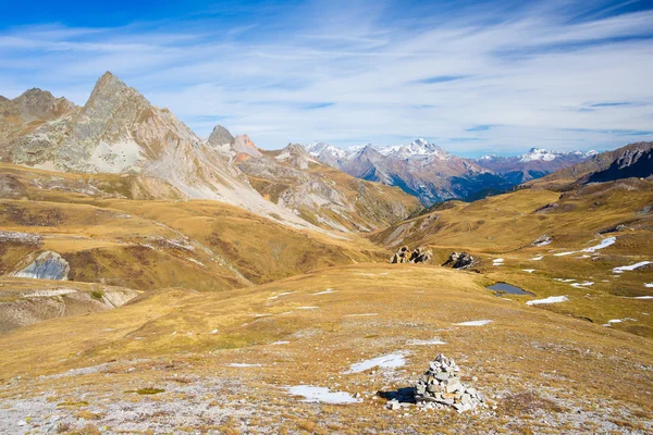 De kleuren van de herfst in de Alpen — Stockfoto