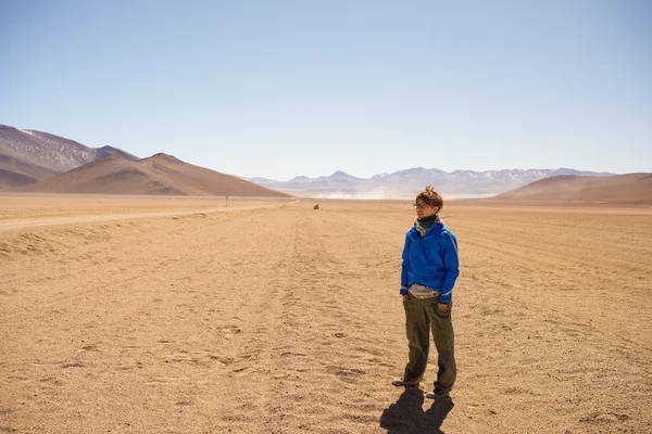 Roadtrip and highlands, Güney Bolivya üzerinde — Stok fotoğraf