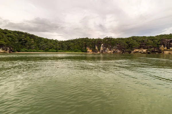 Landschap van Bako National Park, Maleisische Borneo — Stockfoto