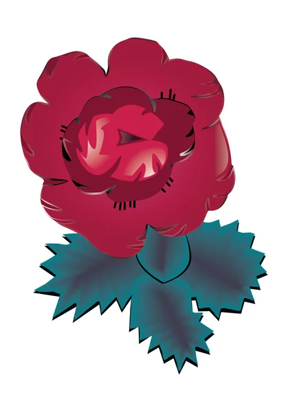 Dekoratif çiçek gül