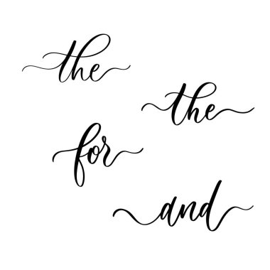 Düğün davetiyesi ve kaligrafi dekorasyonu için.