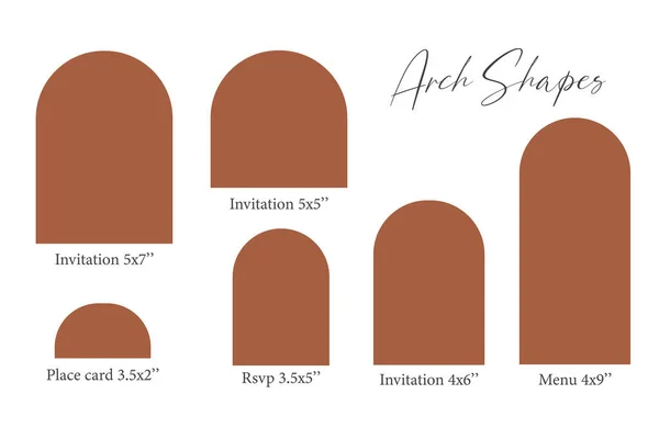 Kemer Şablonu, Arch Düğün Davetiyeleri, Lazer Kesme Davetiyesi, Menü, Yer Kartı