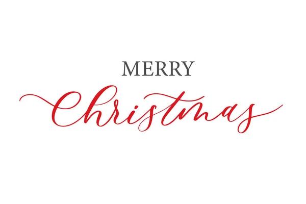 Счастливого Рождества. Винтажный фон с типографией. — стоковый вектор