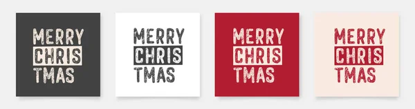 Joyeux Noël. Vintage fond grunge avec inscription Typographie. — Image vectorielle