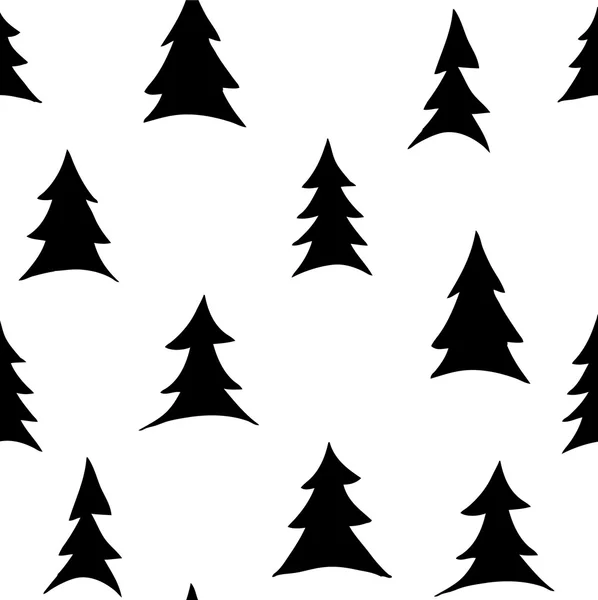 圣诞树图案矢量 — 图库矢量图片