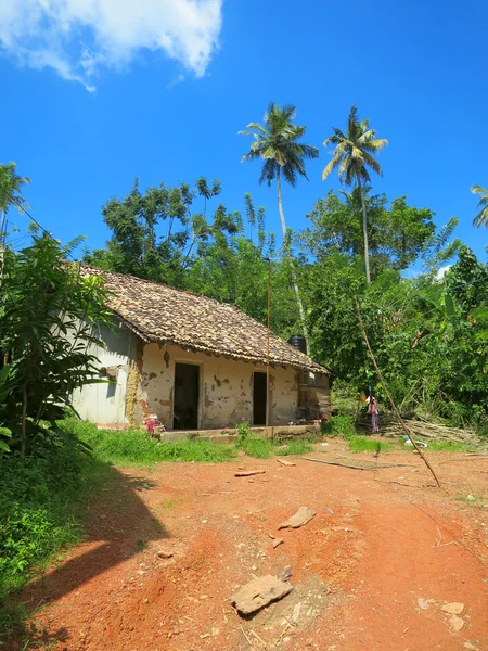 Small asian typical house, Sri lanka