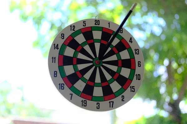 Target Dart Glass — Foto de Stock