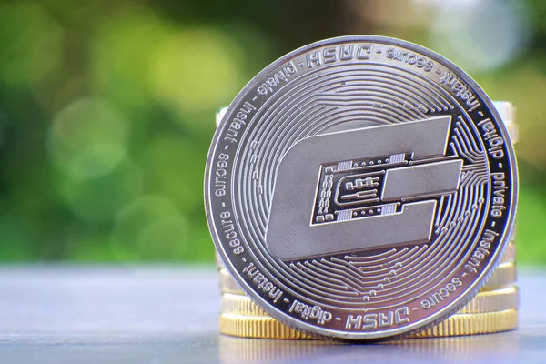 Kryptowährung Münze Und Digitales Geld Konzept Kryptomarkt Kryptowährung Finanzsysteme Konzept — Stockfoto