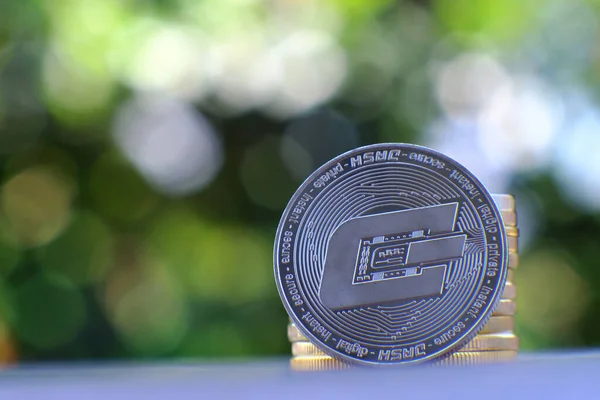 Kryptowährung Münze Und Digitales Geld Konzept Kryptomarkt Kryptowährung Finanzsysteme Konzept — Stockfoto