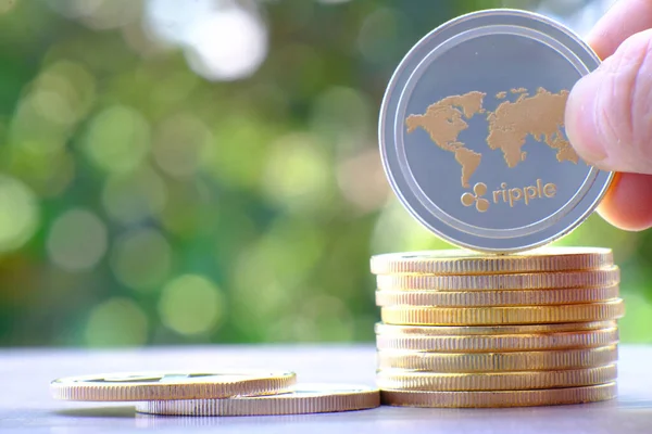 Kripto para ve dijital para birimi para konsepti, kripto piyasa, kripto para birimi finans sistemleri konsepti