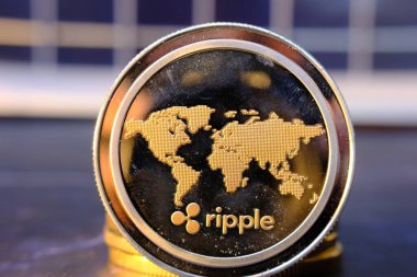 Kripto para ve dijital para birimi para konsepti, kripto piyasa, kripto para birimi finans sistemleri konsepti