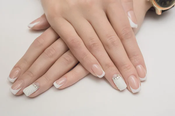 çivi, güzel, Fransız, erkek, bakım, tedavi, tırnak, doğal, girl, sağlıklı, fırça