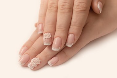 çivi, modelleme, Fransız, Manikür, el