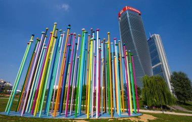 MILAN, ITALY 15 Haziran 2021 - 