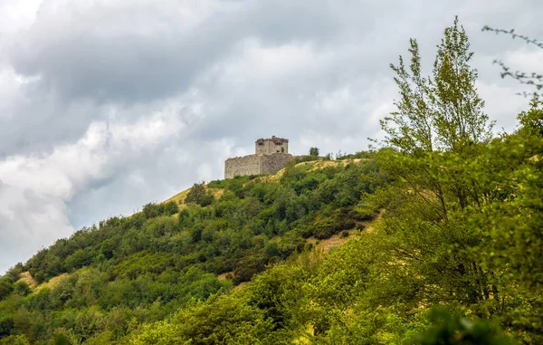 Vista Del Fuerte Fratello Minore Hermano Menor Génova Italia —  Fotos de Stock