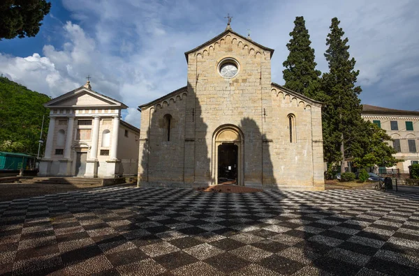 Middeleeuwse Kerk Van San Siro Struppa Genua Italië — Stockfoto
