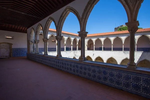 Tomar Portugal Junio 2016 Interior Del Convento Orden Cristo Edificio — Foto de Stock