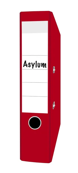 File folder - asylum — Stock Photo, Image