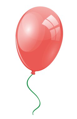 Kırmızı uçan balon