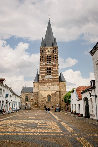 Dorn Eine Wunderschöne Mittelalterliche Stadt Mit Nur Weiß Gestrichenen Häusern — Stockfoto