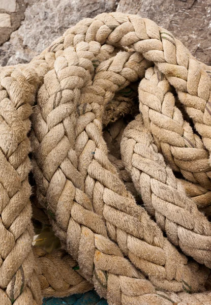 Detail of ships rope — Stock Photo, Image