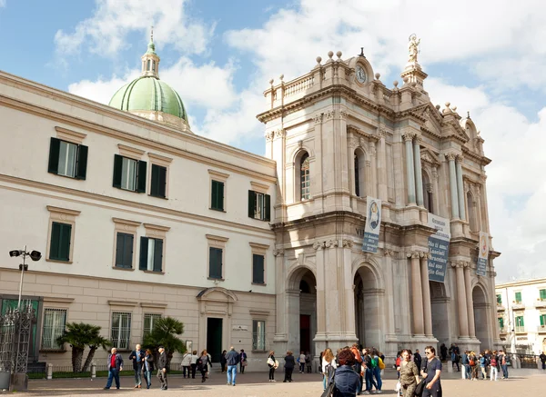 Pontificio Santuario de la Santísima Virgen del Rosario de Pompeya —  Fotos de Stock