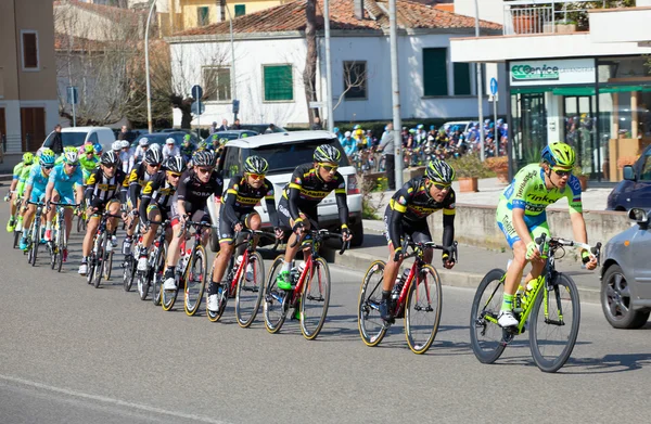 El paso del Tirreno al Adriático en Empoli . — Foto de Stock