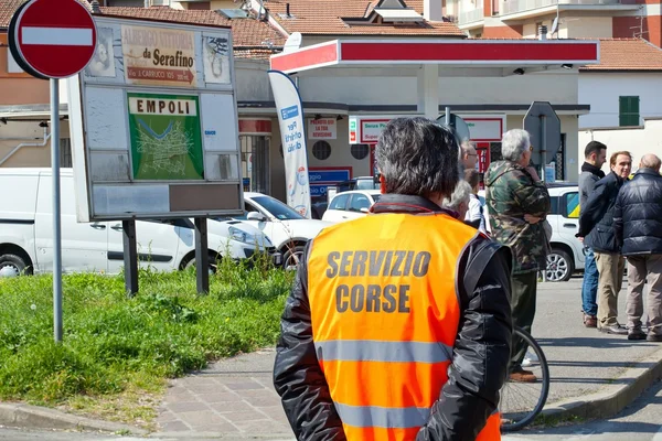 Passagen av Tyrrenska till Adriatiska havet i Empoli. — Stockfoto