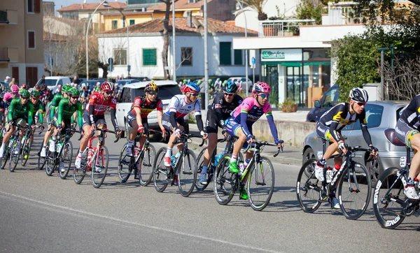 El paso del Tirreno al Adriático en Empoli . — Foto de Stock